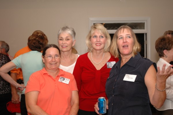 Dee on right, 40th Reunion