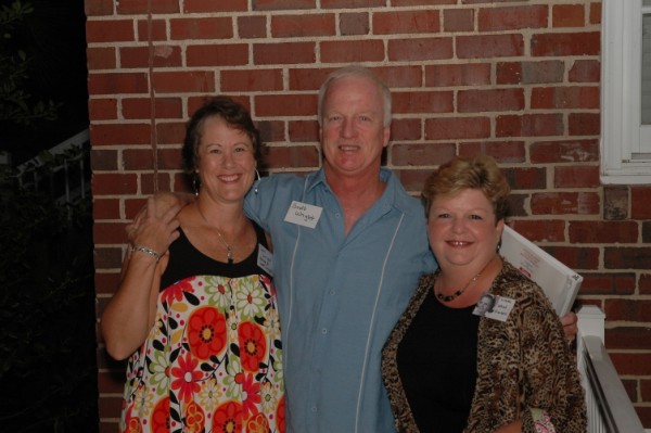 Linda on right, 40th Reunion