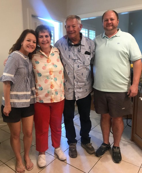 Skip & Janet w/ children